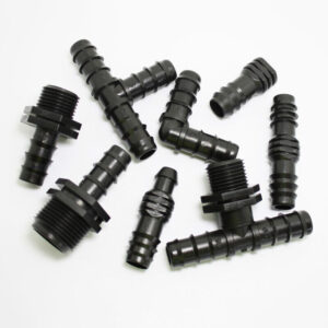 13mm ID 16mm OD Garden Micro Irrigation Watering System Connectors - Multi Item