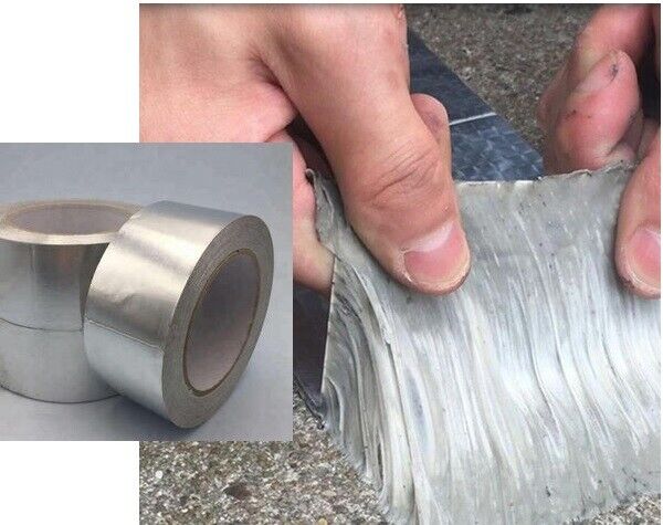 Butyl Aluminium Sealant Tape Performance Waterproof 75, 100, 150, 300 mm x 10m - Image 7