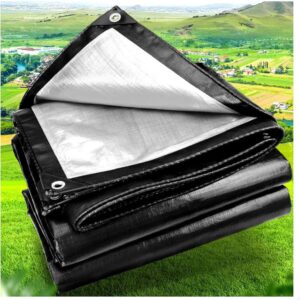 Tarpaulin Extra Heavy Duty Waterproof Cover Tarp Ground Sheet Mesh 250GSM