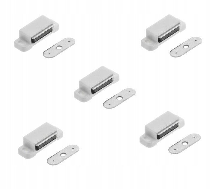 Magnetic Catch Cupboard Door Latch Drawer White Cabinet Catch Magnet Strong