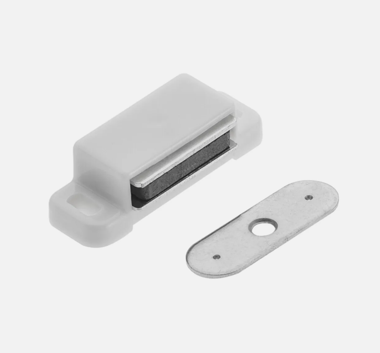 Magnetic Catch Cupboard Door Latch Drawer White Cabinet Catch Magnet Strong - Image 5