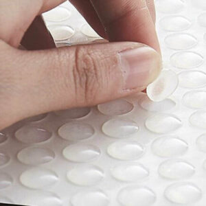 10mm Clear Kitchen Cabinet Soft Close Stop Door Buffer Pads Catch Protector Dots