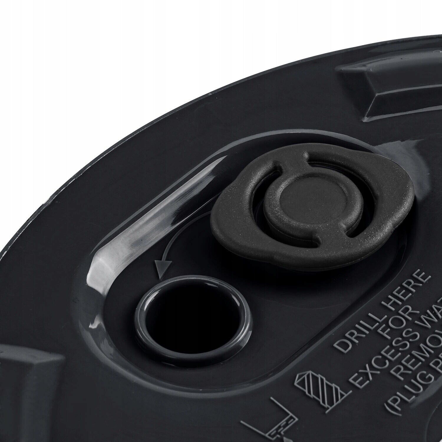 Round FURU Style Look Planter Tall Flower Plant Pot Indoor Outdoor Garden Decor - Image 11