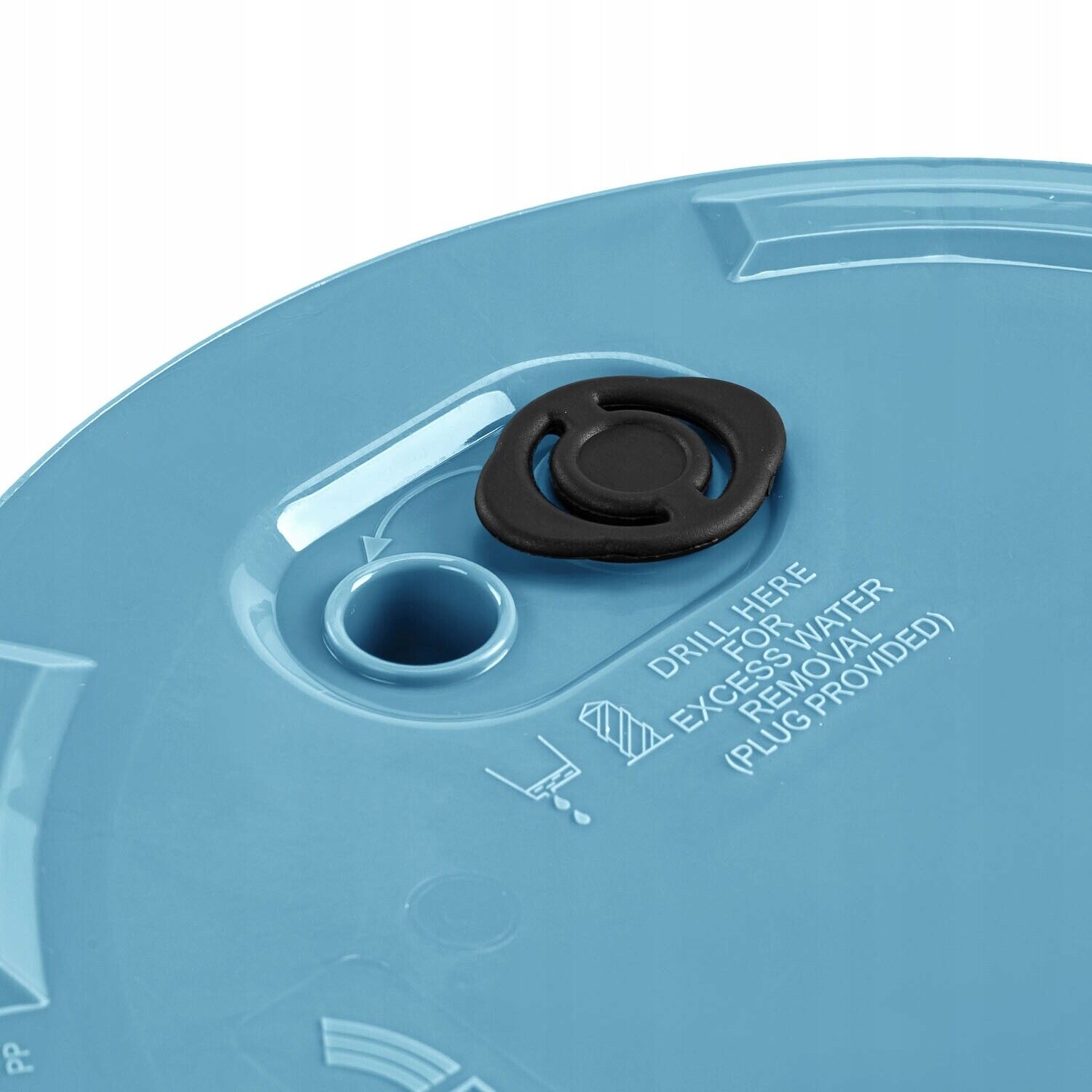 Round FURU Style Look Planter Tall Flower Plant Pot Indoor Outdoor Garden Decor - Image 19