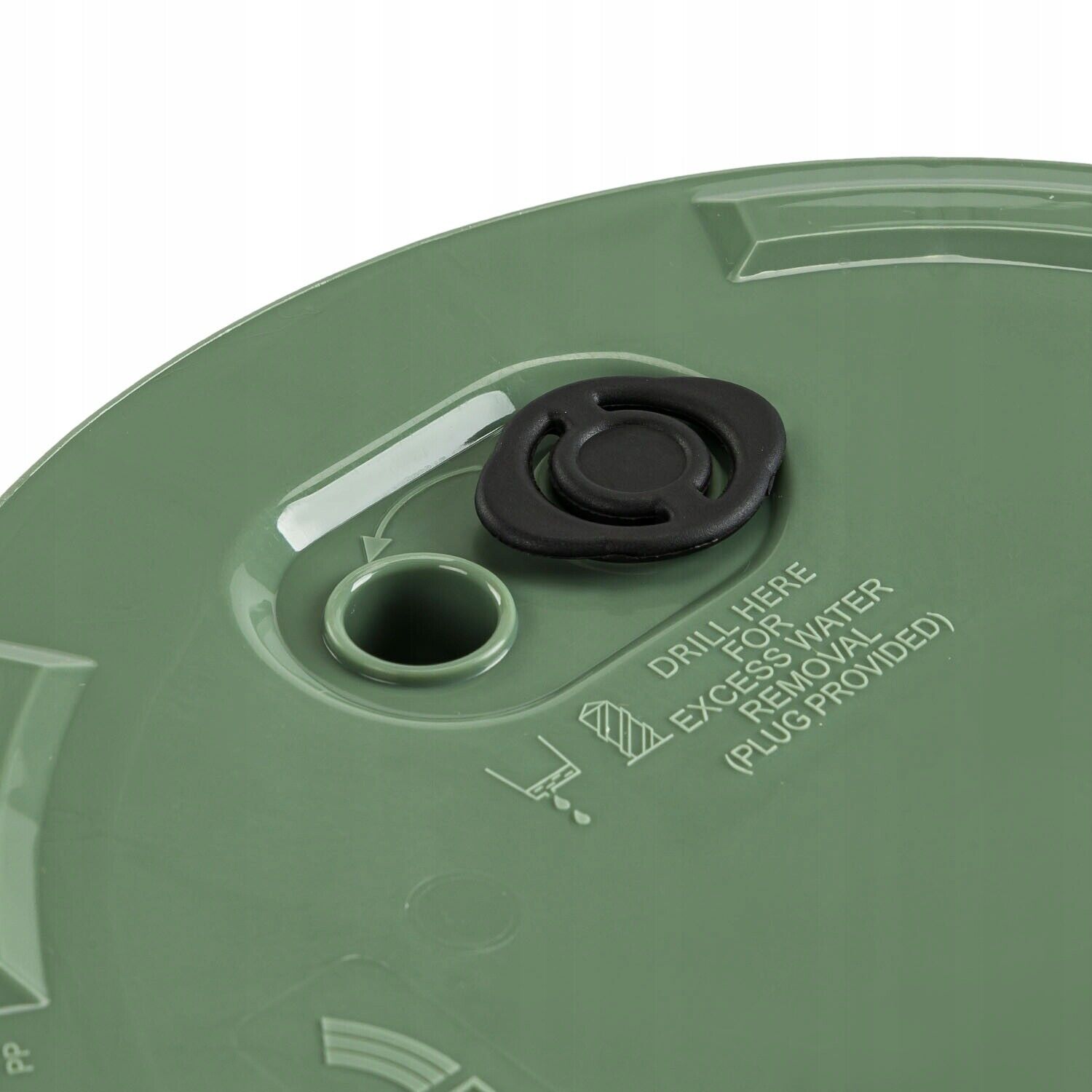 Round FURU Style Look Planter Tall Flower Plant Pot Indoor Outdoor Garden Decor - Image 23