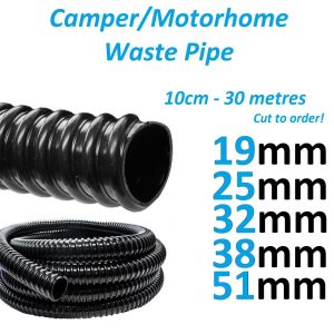 Waste Water Hose Flexible Water Hose - Caravan Motorhome Various Length