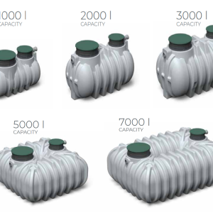 Underground Water Storage Tank Rainwater Harvesting Landscaping Drainage System