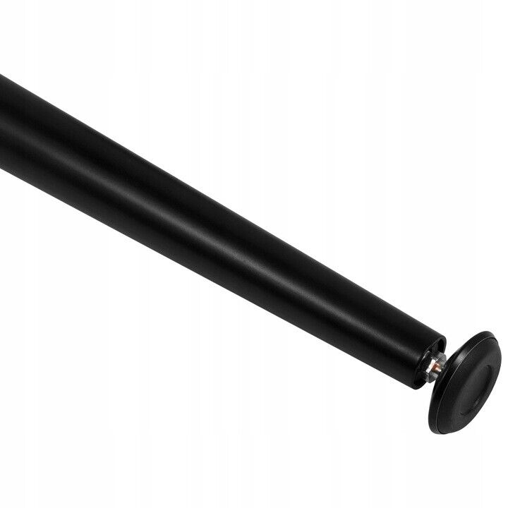 2x Table Leg Breakfast Bar Worktop Support Kitchen Round 710mm Black - Image 3