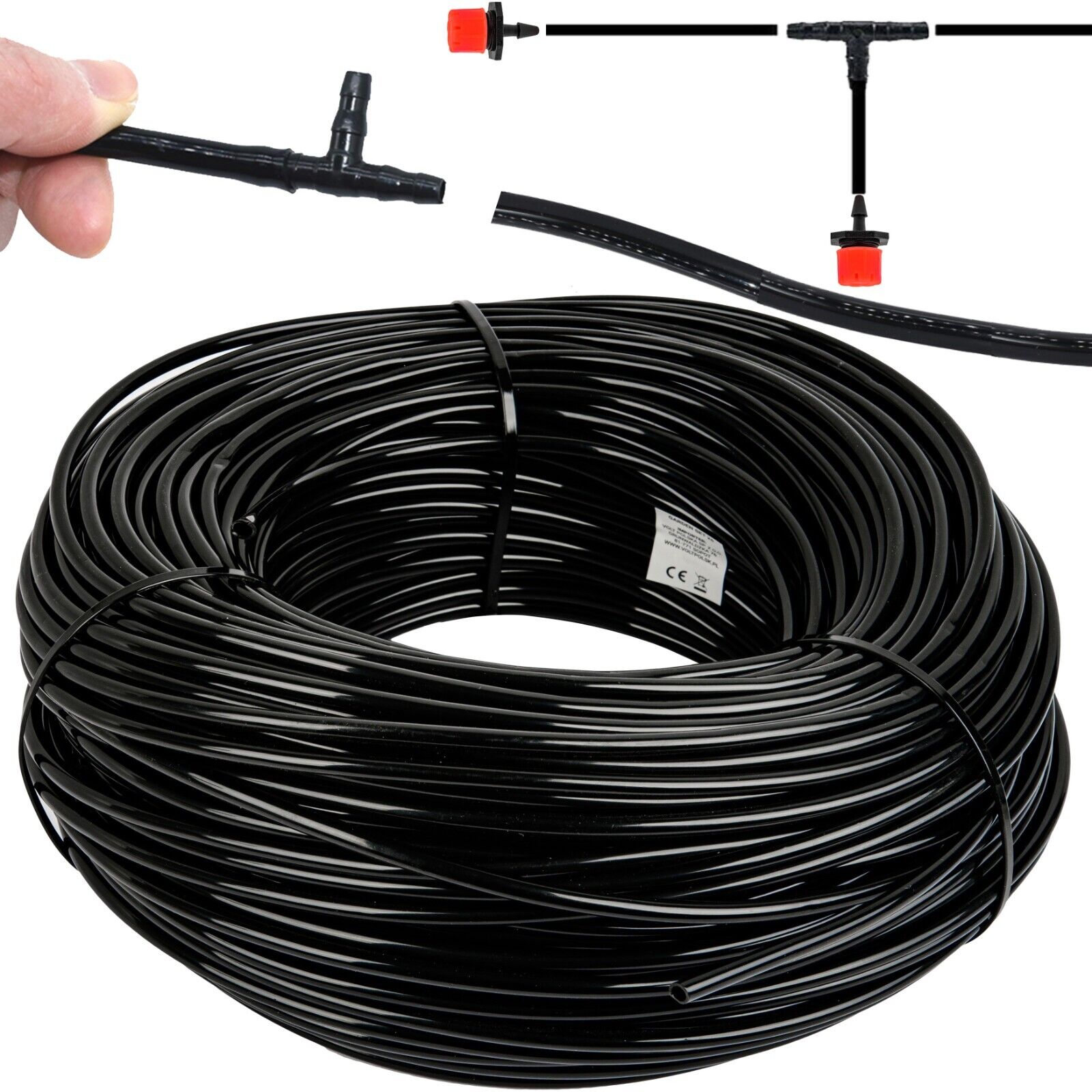 Micro Irrigation Pipe Tube 4mm 6mm Hose for Micro Drip Garden Irrigation System - Image 16