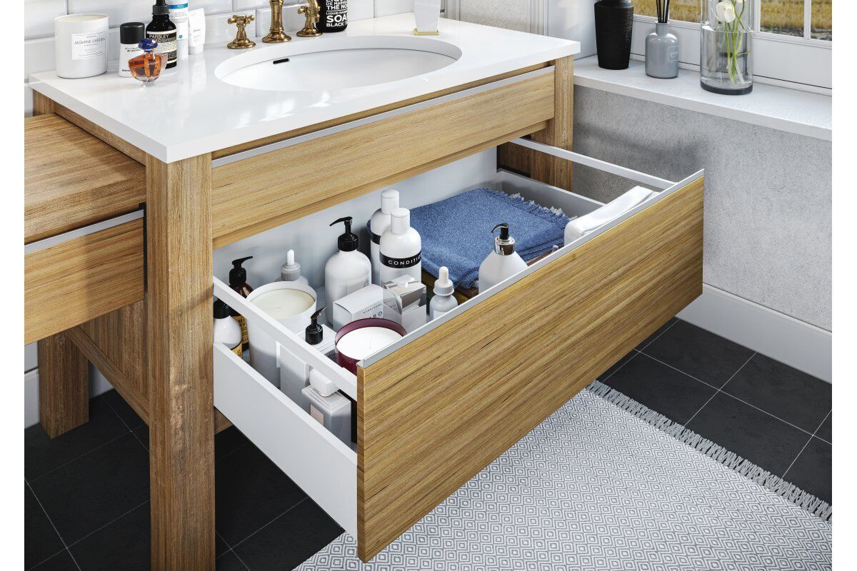 UltraSlim AXIS PRO Soft Close White Kitchen Drawer Box Sides Drawer Runners - Image 11