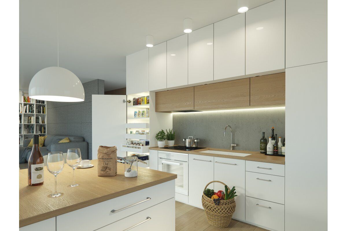 UltraSlim AXIS PRO Soft Close White Kitchen Drawer Box Sides Drawer Runners - Image 14