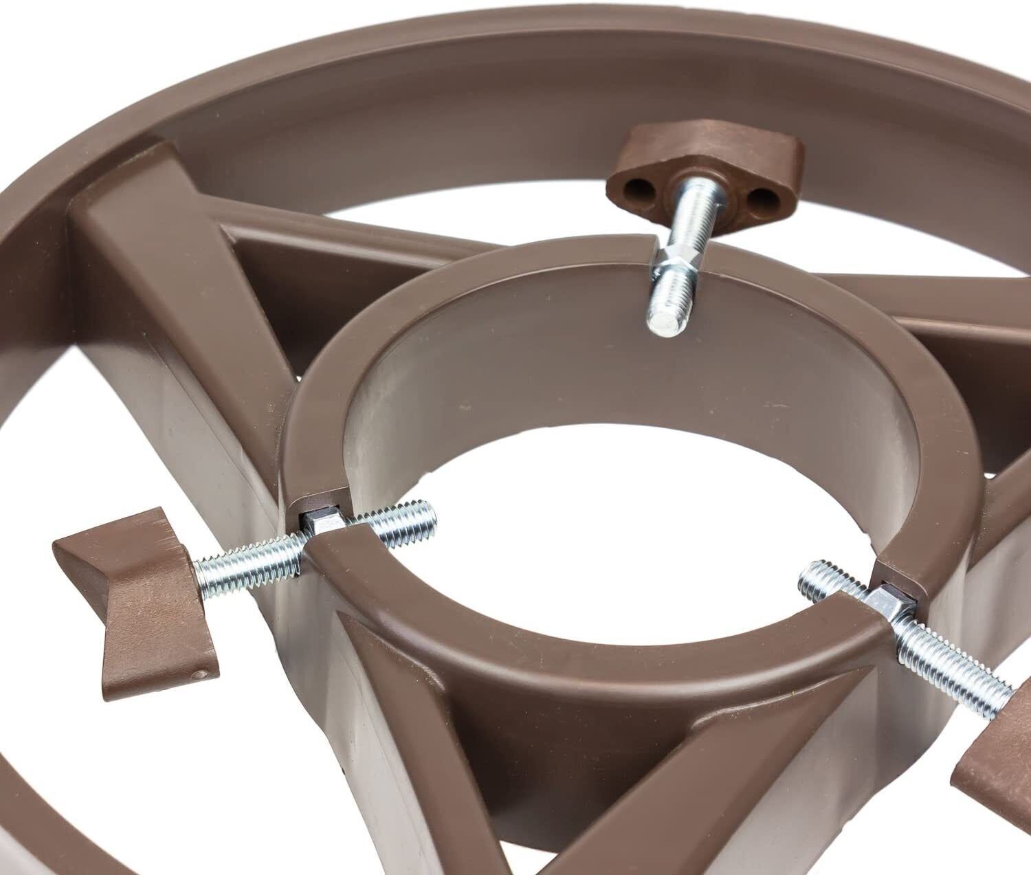 Round Planet Christmas Tree Stand with Water Reservoir,2 Xmas Colours, 2 Sizes - Image 11