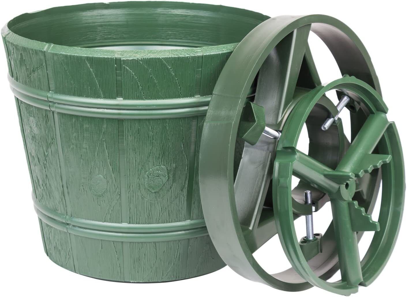 Round Planet Christmas Tree Stand with Water Reservoir,2 Xmas Colours, 2 Sizes - Image 13