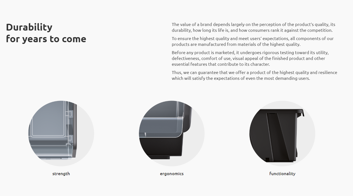 Storage Bins Plastic Order Picking Parts Boxes Lid Scooped Front Stackable Wall - Image 4