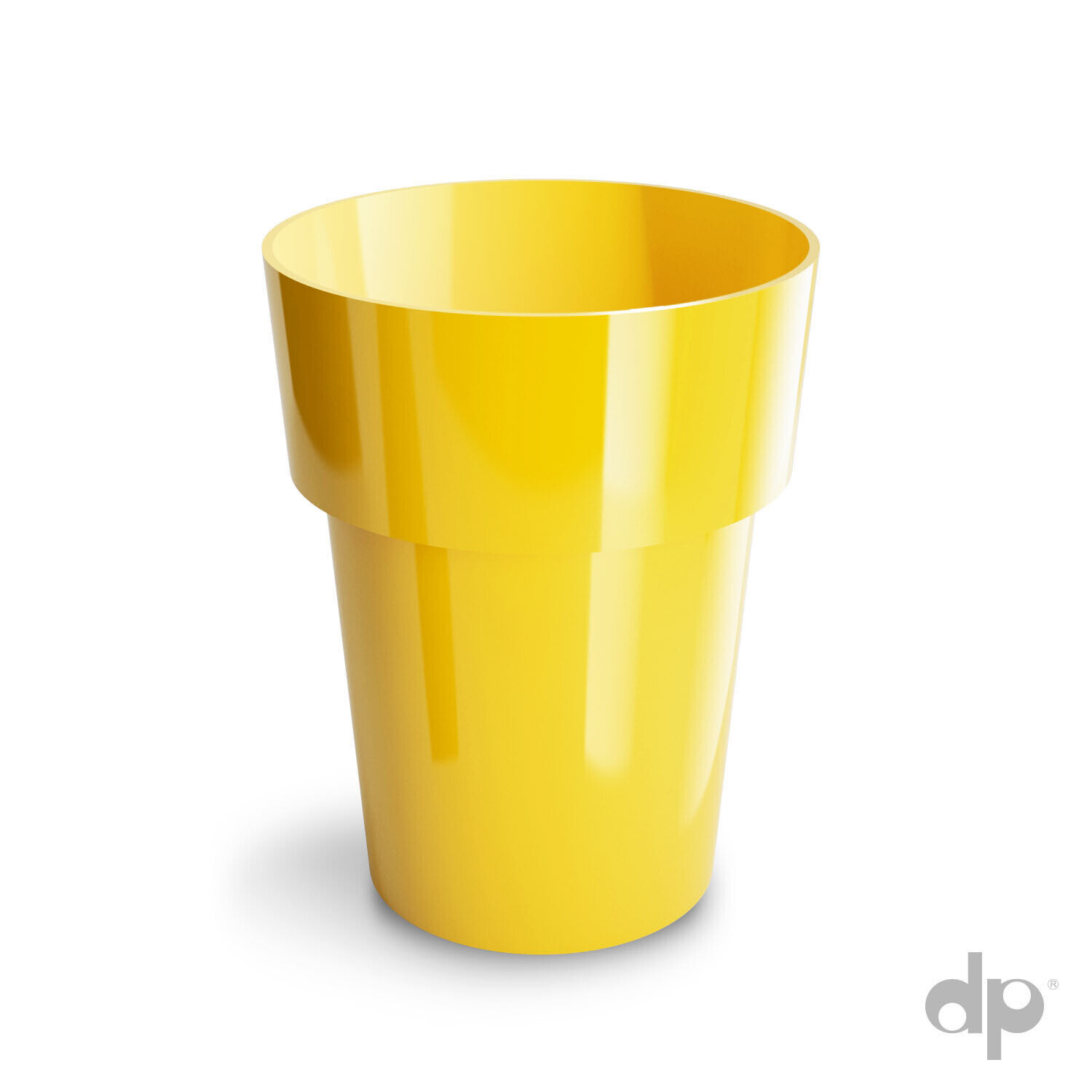 Micro mini Plant Pot Cactus Orchid Plastic 11 Colours Gloss 6cm Modern Bright - Image 14