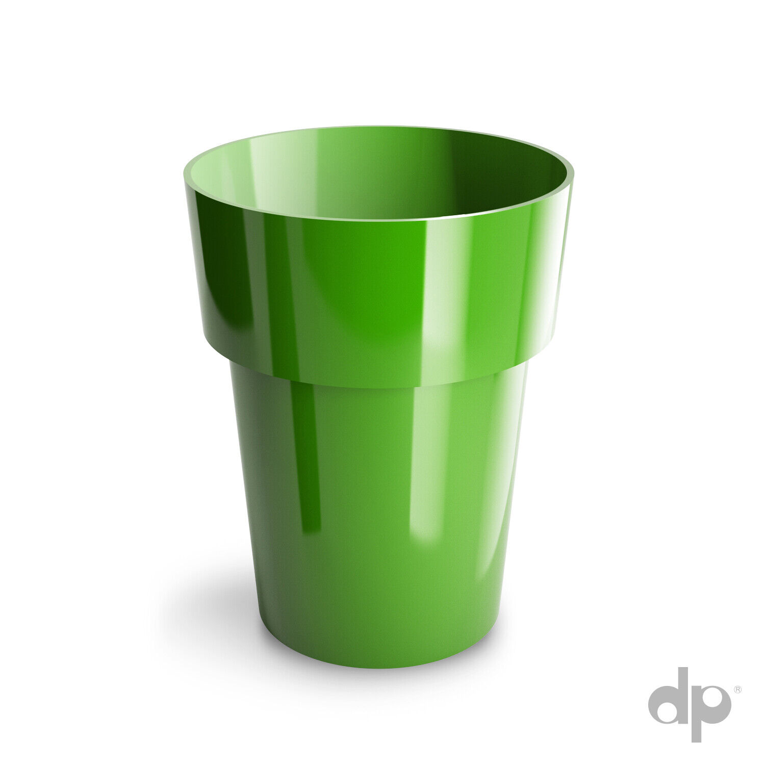 Micro mini Plant Pot Cactus Orchid Plastic 11 Colours Gloss 6cm Modern Bright - Image 16