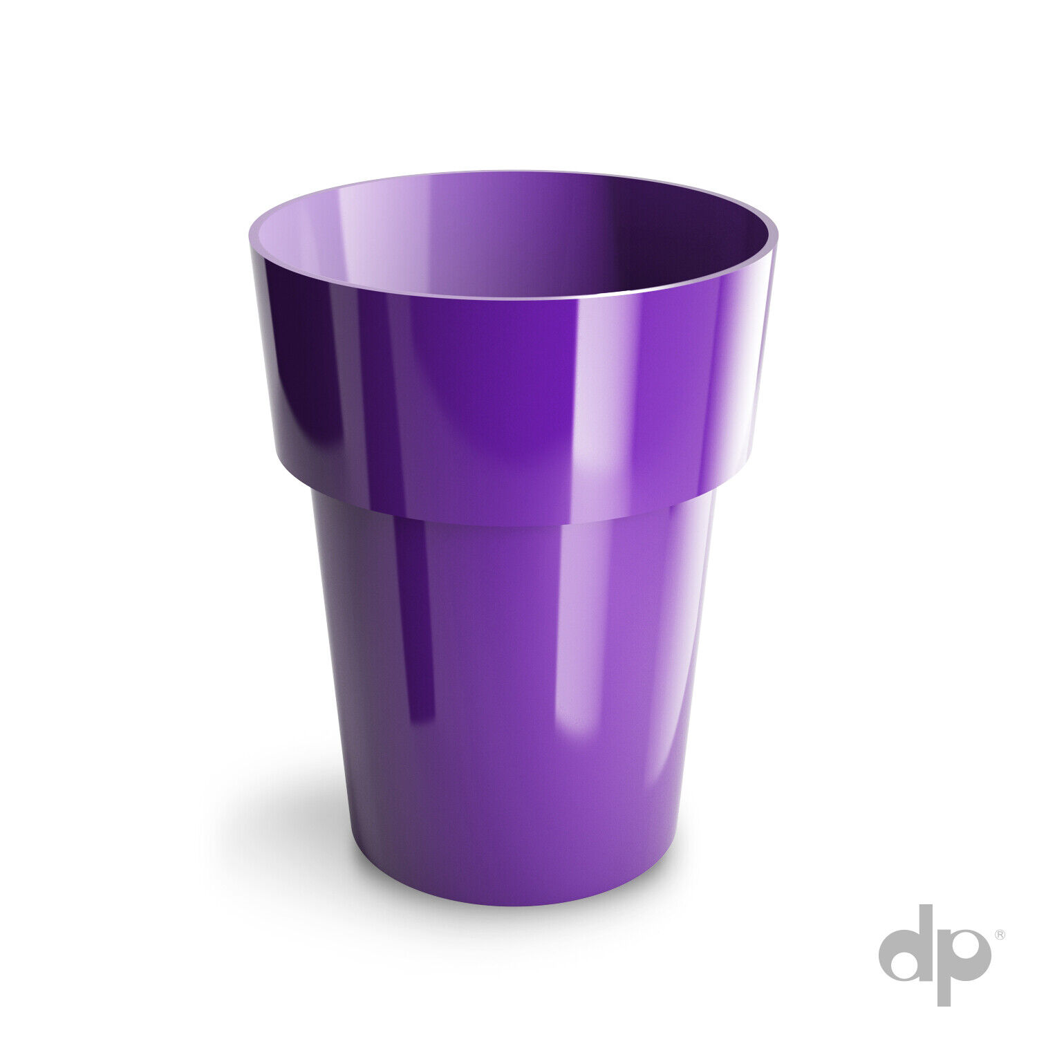 Micro mini Plant Pot Cactus Orchid Plastic 11 Colours Gloss 6cm Modern Bright - Image 17