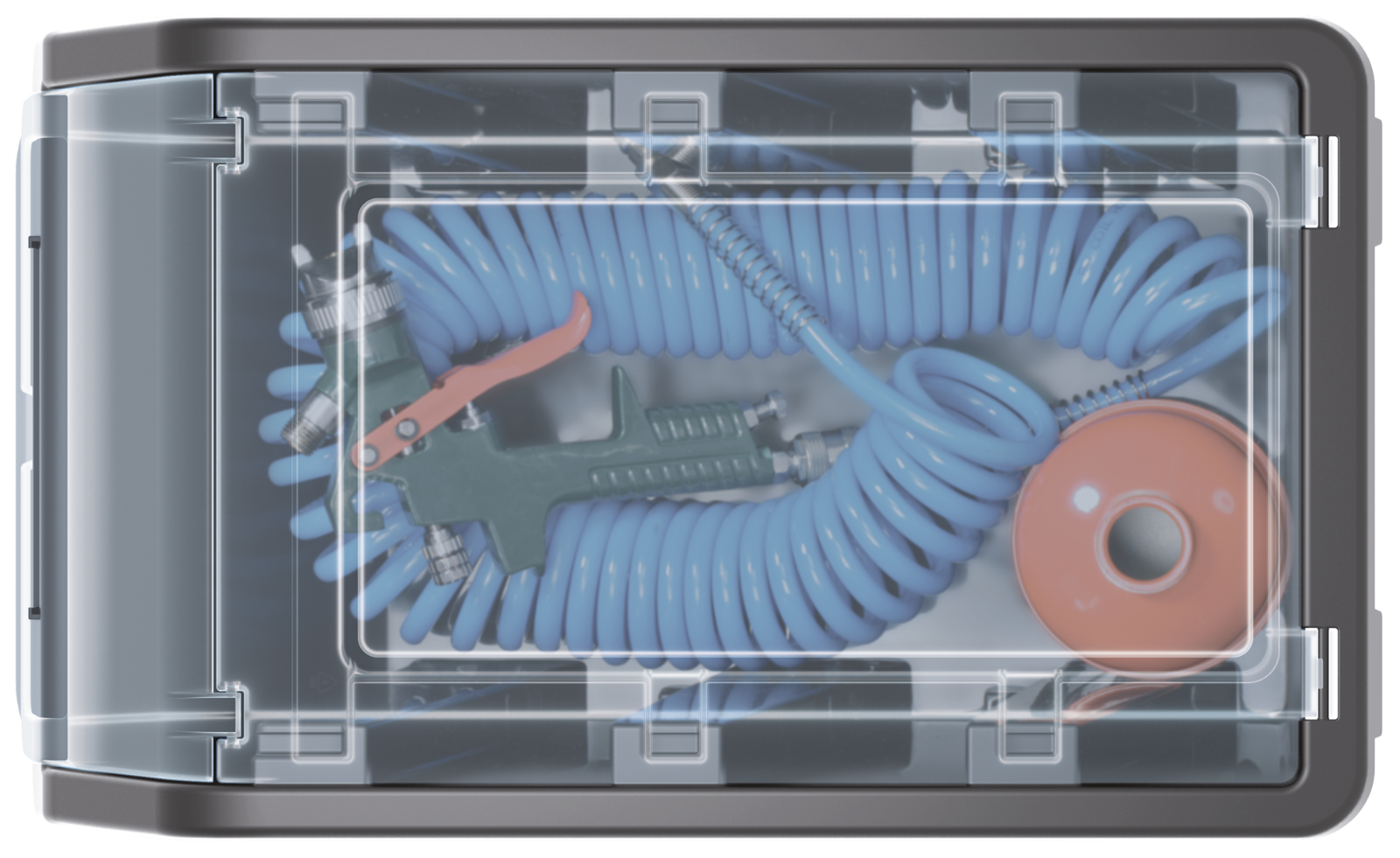 Storage Bins Plastic Order Picking Parts Boxes Lid Scooped Front Stackable Wall - Image 12