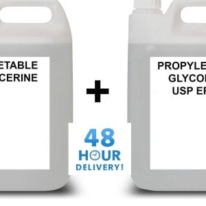 VEGETABLE GLYCERINE Base Mix & PROPYLENE GLYCOL DIY 99%+ PURE FOOD GRADE, PG&VG