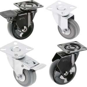 Swivel Castor Wheels Heavy Duty Trolley Furniture Casters 35MM - 50MM - 75MM