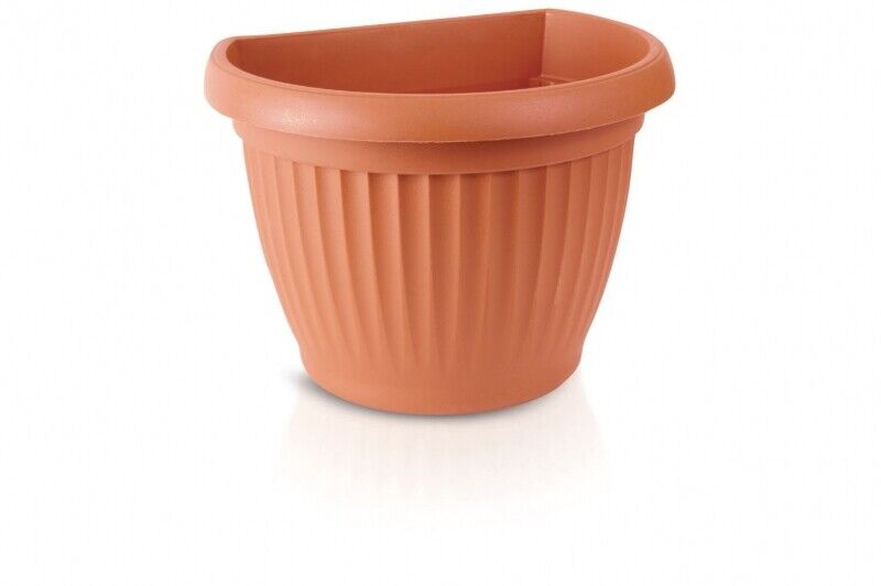ROUND PLASTIC PLANT POTS VENETIAN FLOWER POT GARDEN PLANTS HERBS PLANTER HOLDER - Image 7
