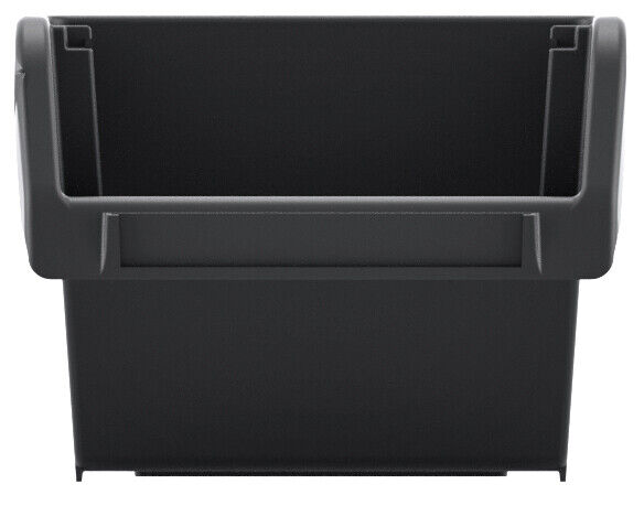 Storage Bins Plastic Order Picking Parts Boxes Lid Scooped RED Stackable Wall - Image 12