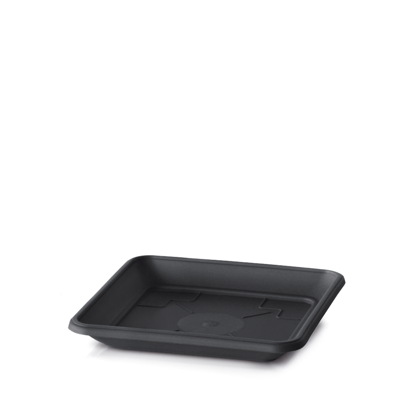 Square Black Plastic Plant Pot Saucers / Water Trays | Sizes Available 14cm-41cm - Image 10