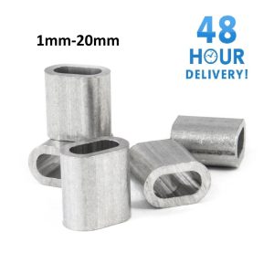 Steel Wire Rope Ferrules Crimping Sleeve Also For Marine Stainless Steel Wire TA