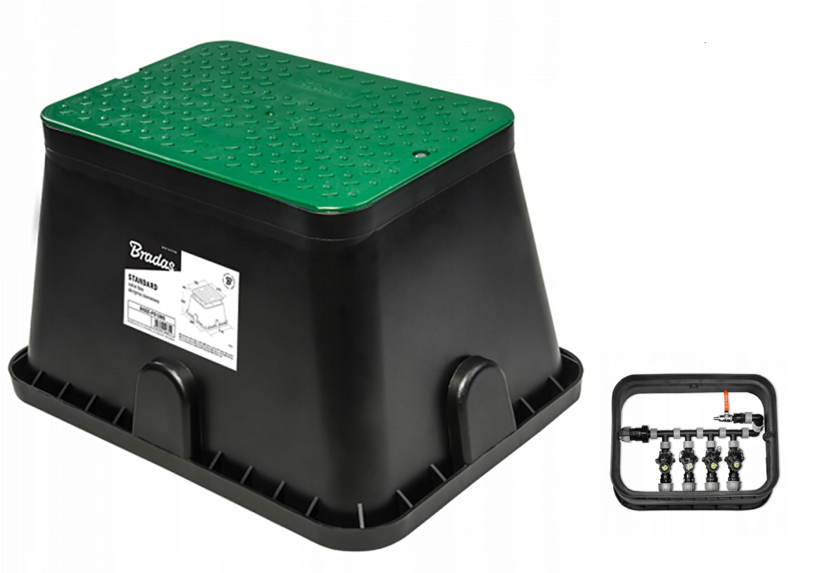 VALVE BOX Underground Irrigation Lawn Sprinkler Valve Protect Cover Heavy Duty