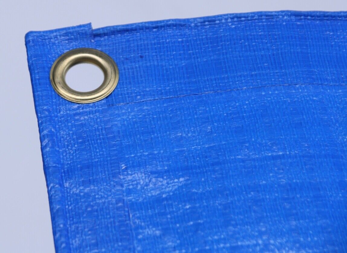 Tarpaulin Heavy Duty Waterproof Cover Roofing Ground Camping Caravan Sheet - Image 10