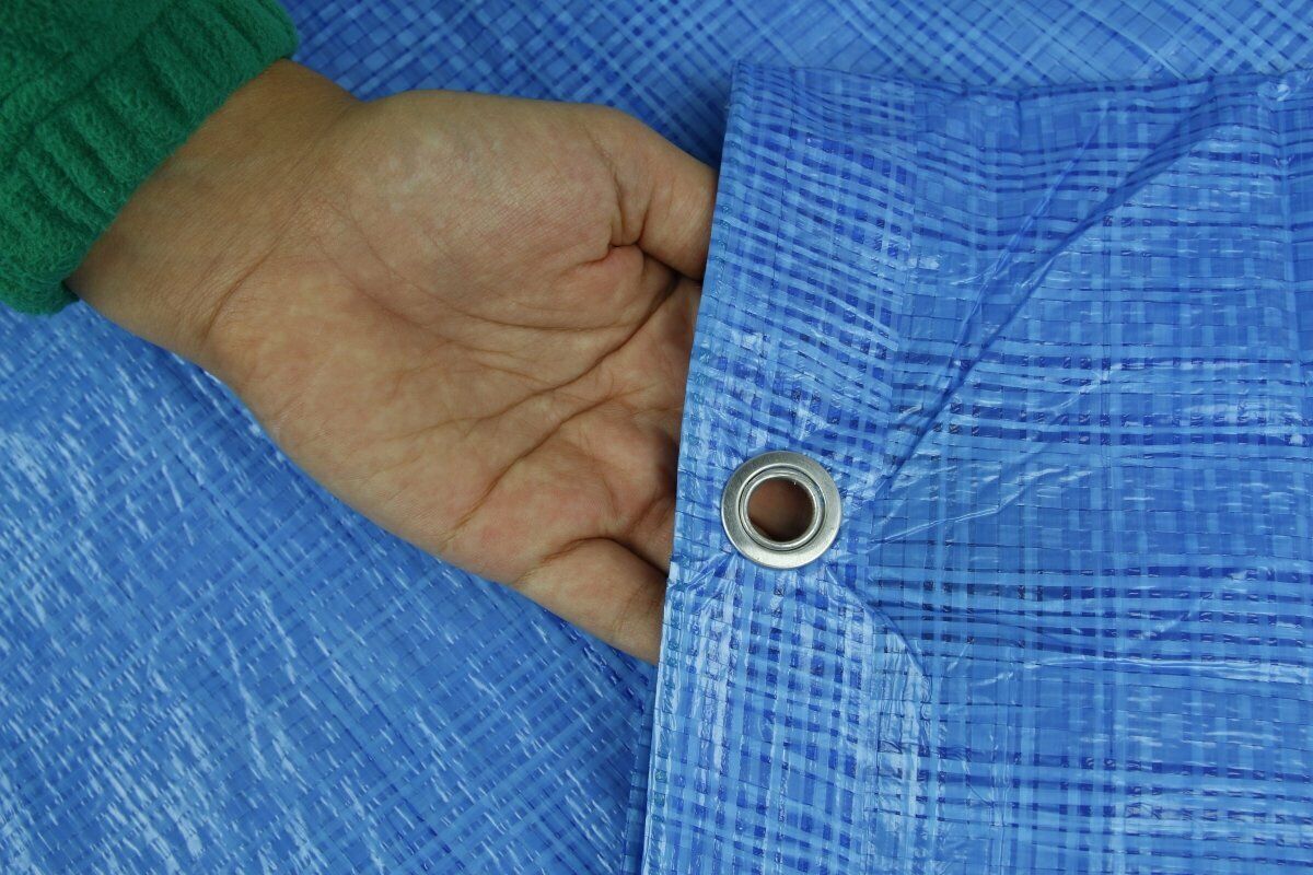 Tarpaulin Heavy Duty Waterproof Cover Roofing Ground Camping Caravan Sheet - Image 12