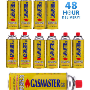 BUTANE GAS BOTTLES CANISTERS FOR PORTABLE STOVES COOKERS GRILL HEATERS WEED WAND