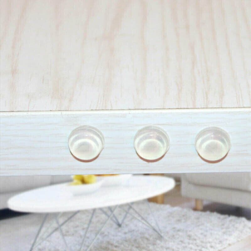 7mm Clear Kitchen Cabinet Soft Close Stop Door Buffer Pads Catch Protector Dots - Image 2