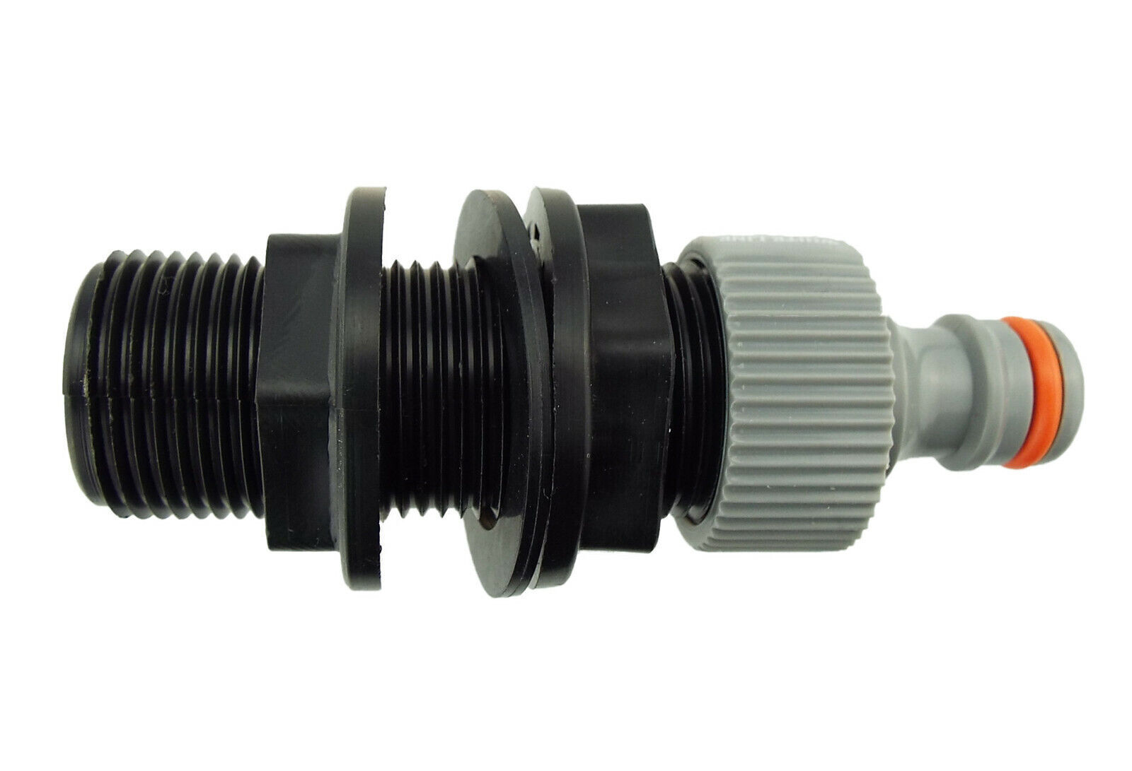 Water Butt Connector Adapter Tank Fitting 1/2" - 2" Threaded Straight Pipe Valve - Image 5
