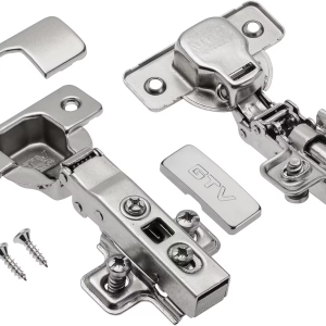 SOFT CLOSE 35mm KITCHEN CABINET CUPBOARD SIDEBOARD STANDARD DOOR HINGES SCREWS