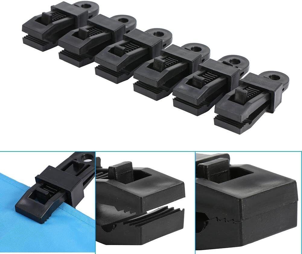 Tarpaulin Clips Multipurpose with Tighten Slide Lock Grip Thumb Screw Heavy Duty