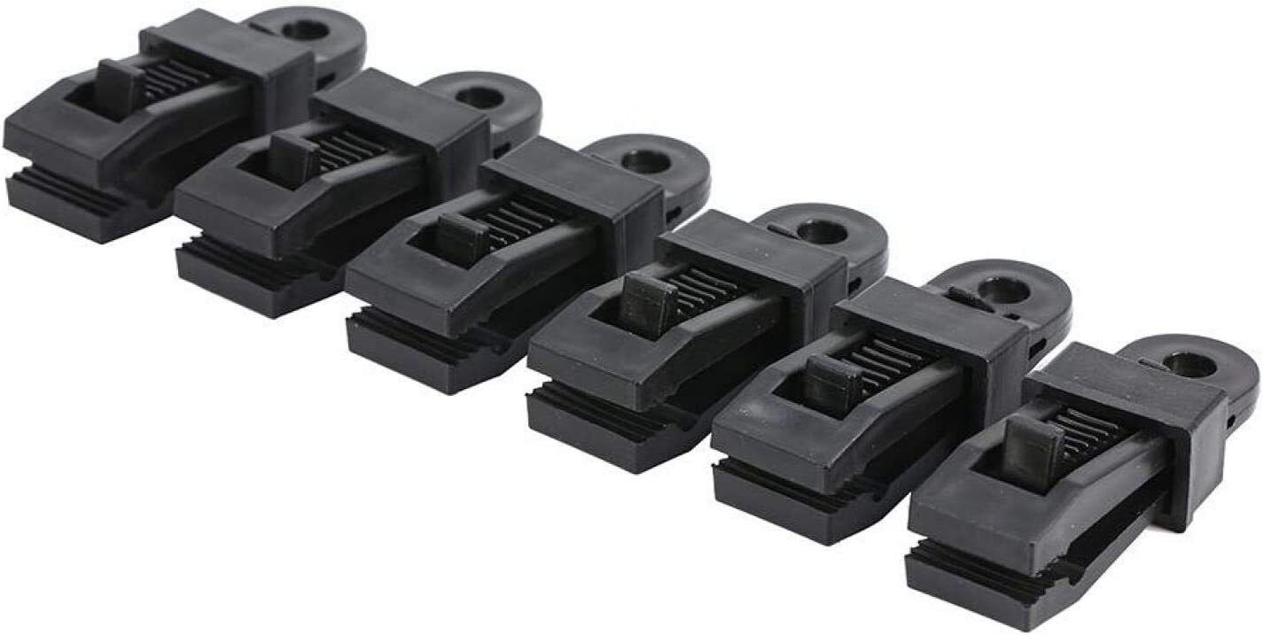 Tarpaulin Clips Multipurpose with Tighten Slide Lock Grip Thumb Screw Heavy Duty - Image 2