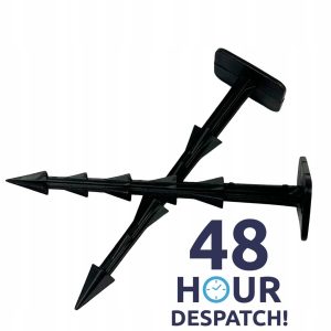 PEGS GROUND GARDEN WEED BARRIER MEMBRANE PINS FABRIC HOOKS STAPLES FIXINGS 6"