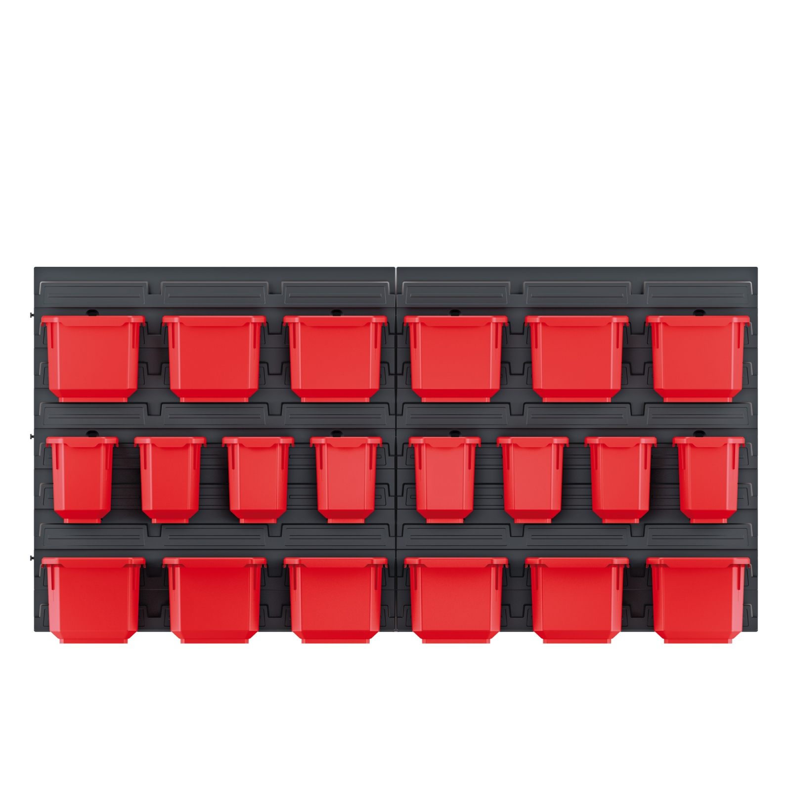 WALL MOUNTED TOOL PEG BOARD 772mm x 390mm 20 ELEMENTS GARAGE STORAGE BINS WORKSHOP RACK SHED ORGANISER - Image 3