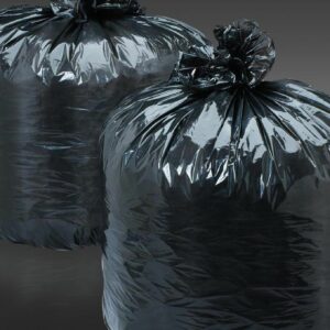 90L Black Bin Liners 250G