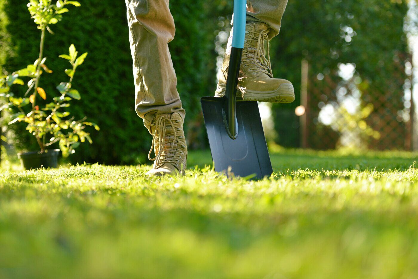 Carbon Steel Digging Shovel EXTRA Heavy Duty Garden Spade IDEAL PRO - Image 3