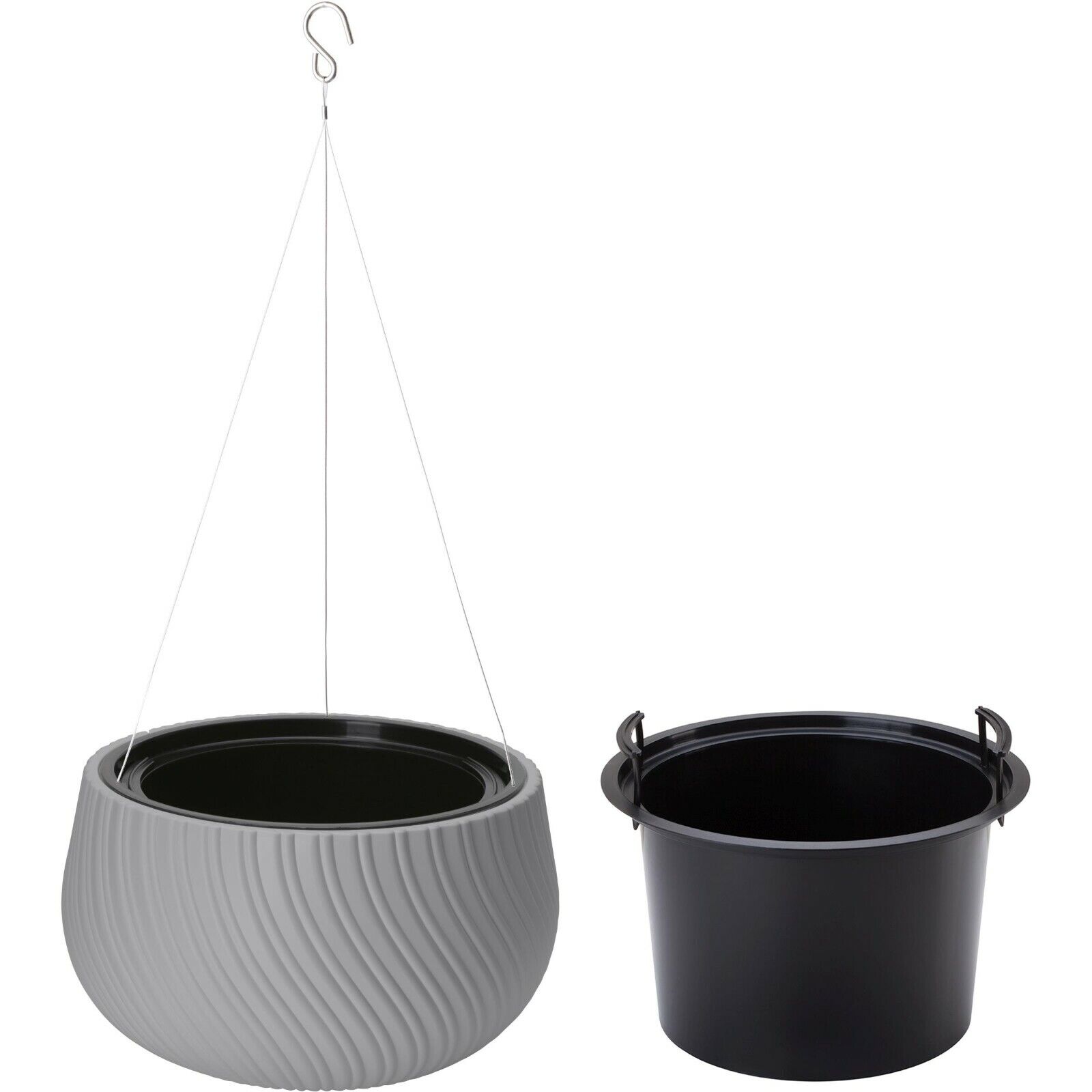 Hanging Planter Basket Pot Plaited Flower Planter Chain Home Garden Decorative - Image 5