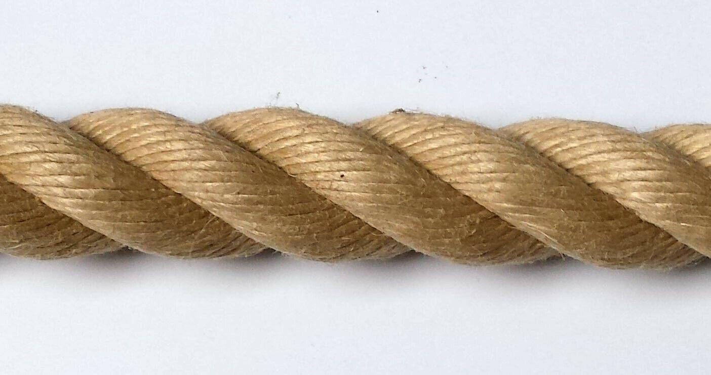 Jute Rope Natural Twisted Braided - Image 8