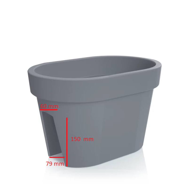 Plant Flower Bridge Planter Railing Pot Hanging Plant Trough Fence Balcony Rail - Image 3