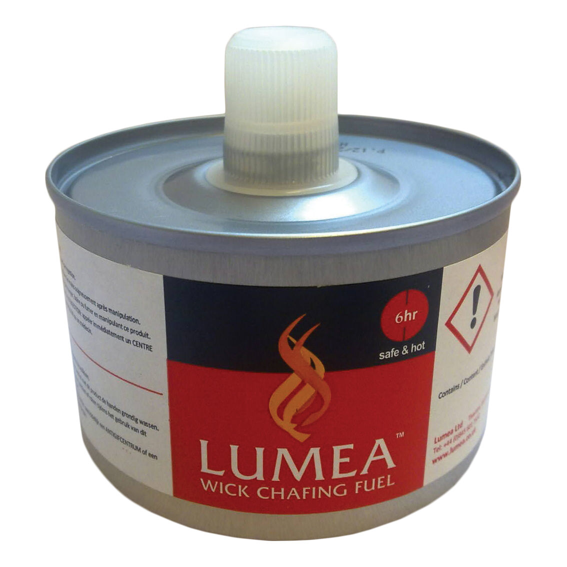 Chafing Dish Wick Cans 6 Hour Catering Caterers Gel Fuel pak of 72 - Image 3