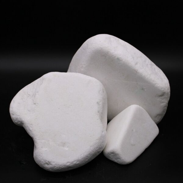 Decorative MARBLE EXTRA WHITE Stones / Pebbles Rock HOME & GARDEN  *** AQUARIUM