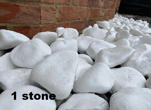 Decorative MARBLE EXTRA WHITE Stones / Pebbles Rock HOME & GARDEN *** AQUARIUM - Image 7