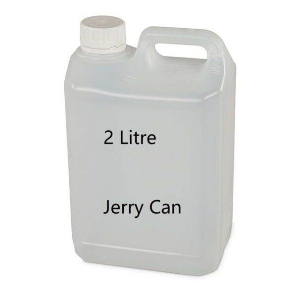 Plastic Jerry Can Bottle With Tamper Caps 2L