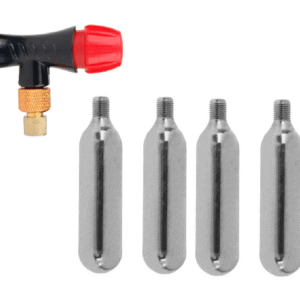 16g Threaded Cartridge Capsule CO2 or Tyre Inflator Gas Bike Pump Tube Presta