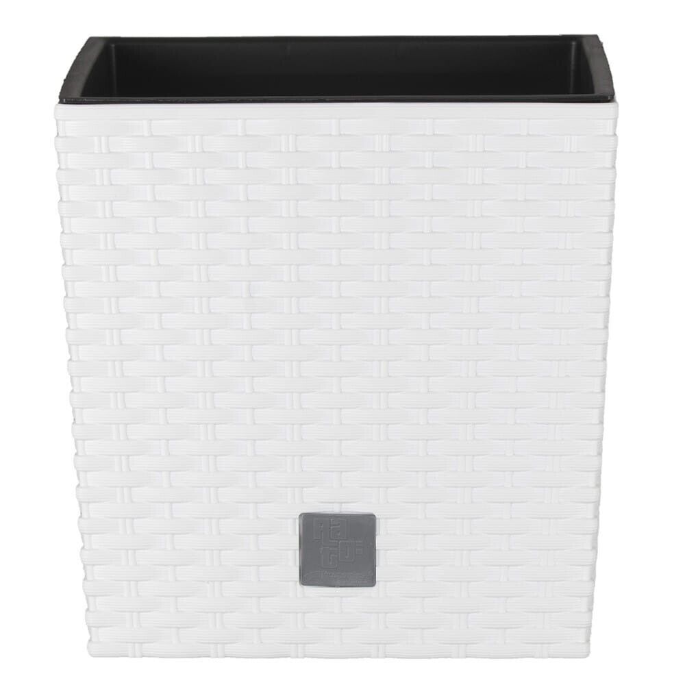 Plant Flower Pot Square Rattan Planter Inner Pot 6 Sizes Garden Patio Home Large - Image 7